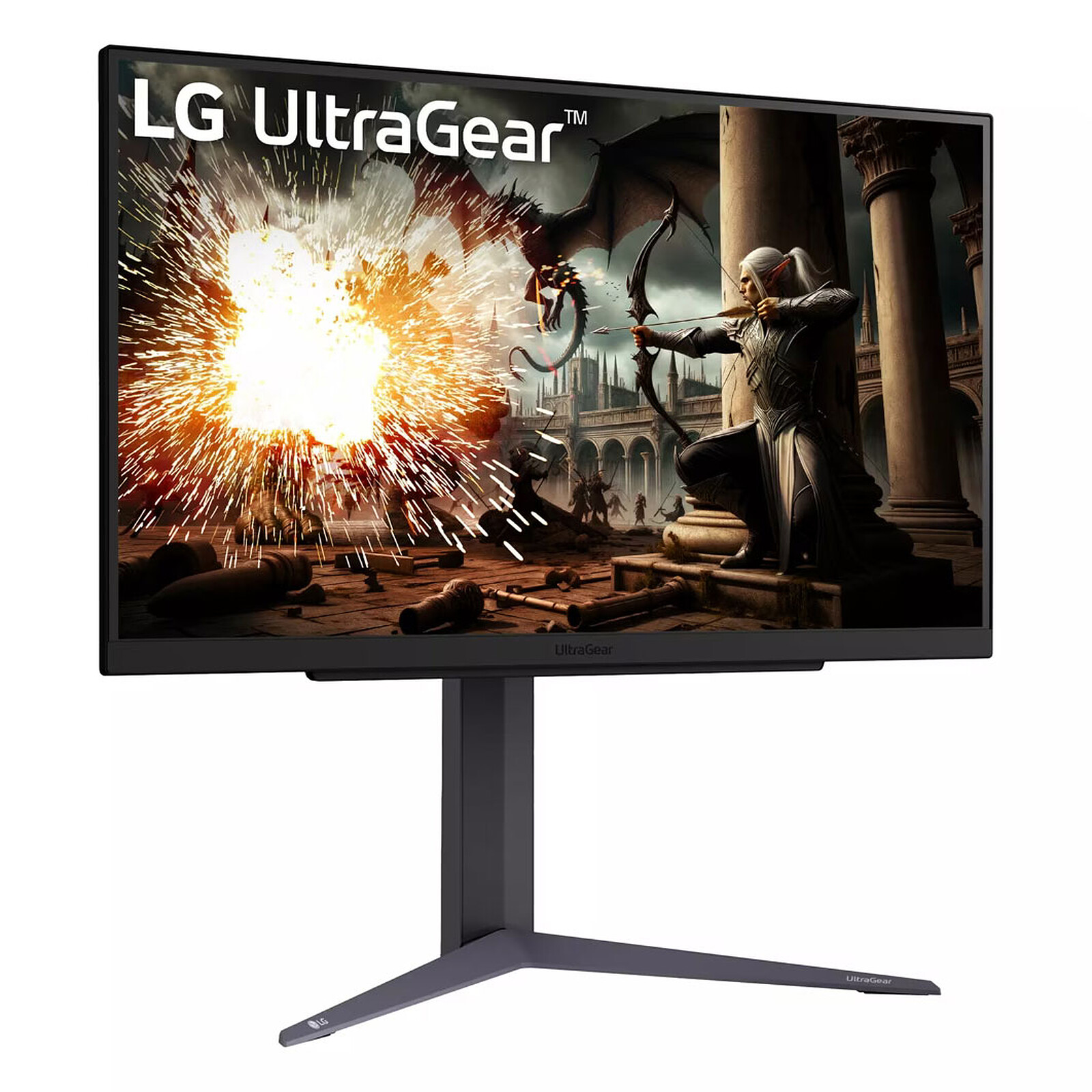 MONITEUR LG ULTRAGEAR 27GS75Q-B 180-200HZ OC IPS 27 POUCE ADJUSTABLE BLACK QHD 2K